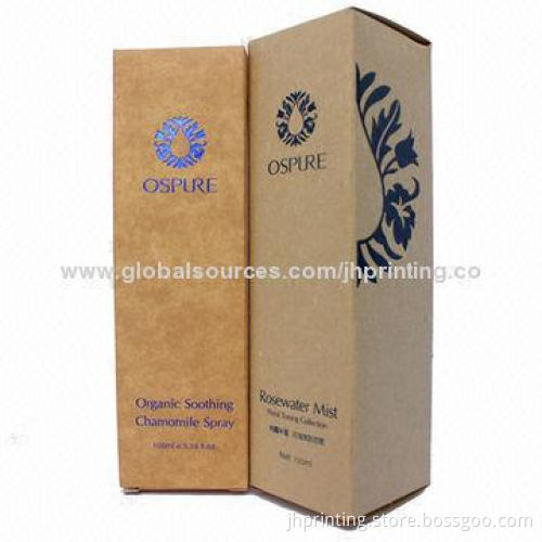 Cardboard Box Set for Toiletry Packing, OEM Orders are Welcome